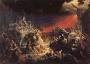 Karl Briullov The Last day of Pompeii oil painting artist